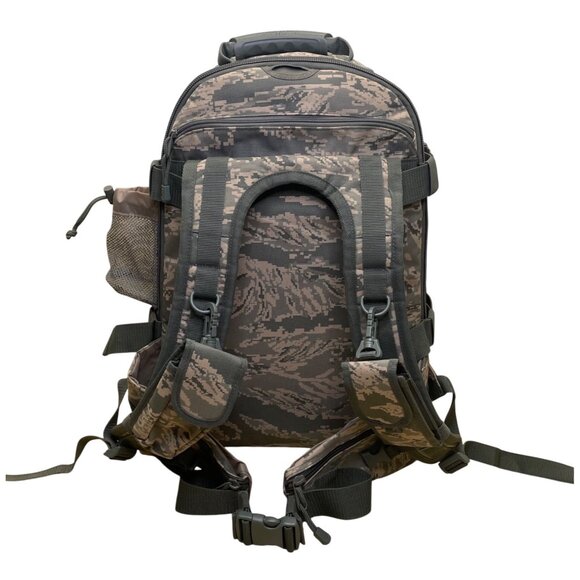 Code Alpha Men’s Light Green Nylon Digital Camo 4.5” Expandable Tactic Backpack - Picture 3 of 15